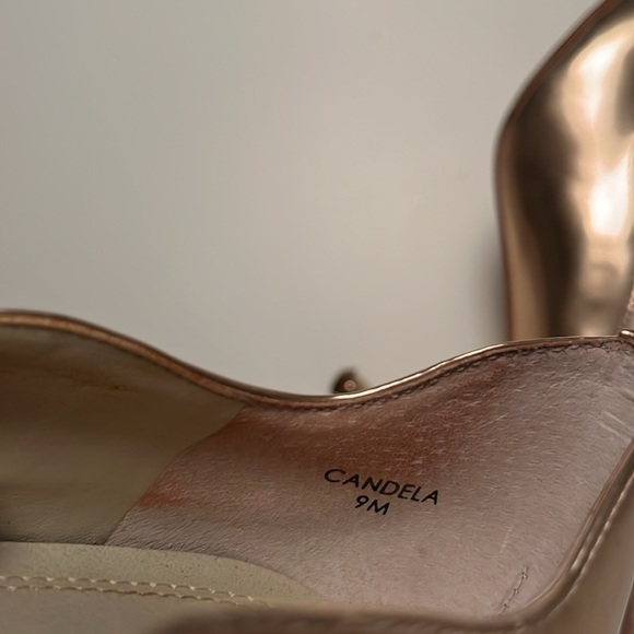 Tahari Rose Gold Heels - Picture 8 of 9